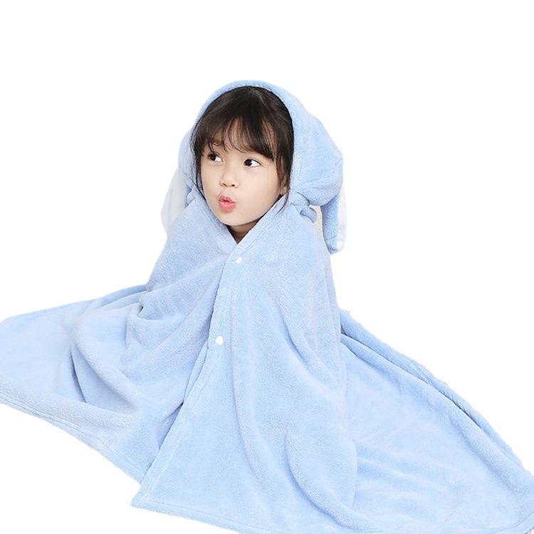 ベビー バスローブ フード付きタオル 湯上りタオル コーラルベルベット 吸水速乾 厚手 柔らかい かわい..