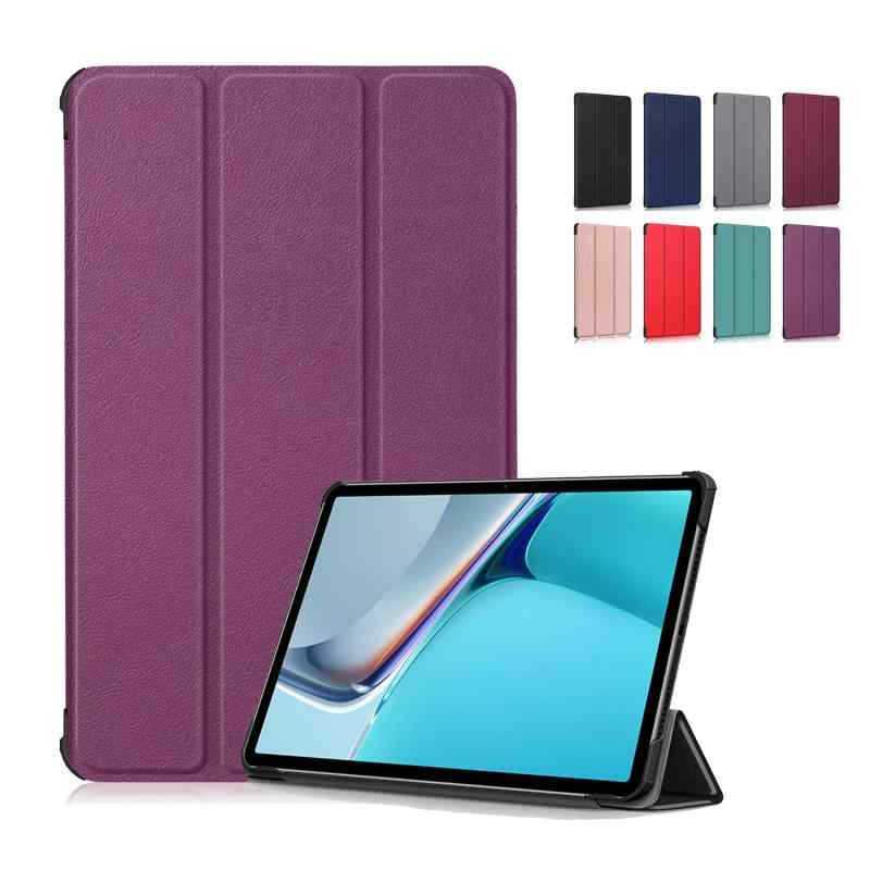 Feit HUAWEI MatePad 11 DBY-W09 11インチ ケースカバー 薄型 スタンド機能付き 三つ折 マグネット軽量 耐衝撃 PUレザー タブレットケース