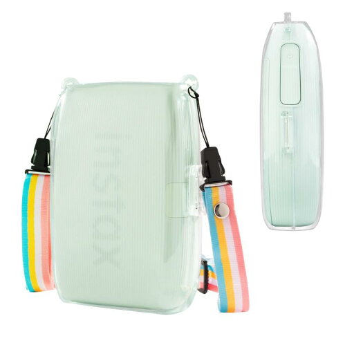HIYQIN forスマホプリンター ケース、チェキLink3 ケース instax mini link3 バッグ 富士フイルム チェキ スマホプリンター mini Link3 クリアカバー ショルダーストラップ付き HIYQIN forスマホプリンター ケース、チェキLink3 ケース instax mini link3 バッグ 富士フイルム チェキ スマホプリンター mini Link3 クリアカバー ショルダーストラップ付き