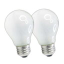 マクサー電機 40W形 白熱電球 シリカ電球 2個入 ガラス直径 55mm 口金サイズ 26mm 100V用 この製品はLEDではありません(2)