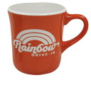Rainbow DRIVE-IN ロゴマグカップ レインボードライブイン ロゴ マグカップ コーヒーカップ 日本製