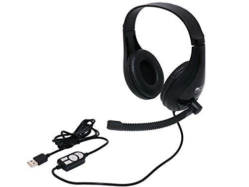 MIYOSHI UHP-03/BK USBヘッドセット スタンダードタイプ MIYOSHI UHP-03/BK USBヘッドセット スタンダードタイプ