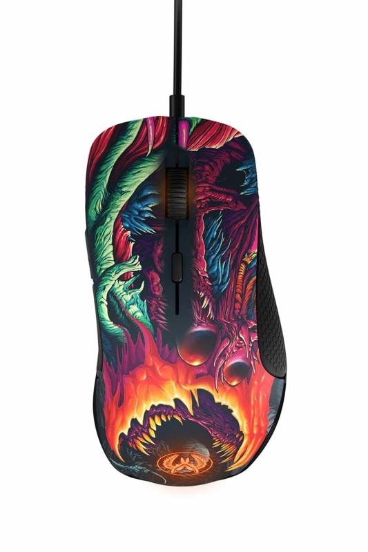 【】SteelSeries Rival 300 CS:GO Hyper Beast Edition ゲーミングマウス 62363