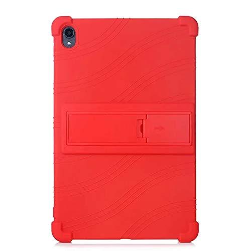 Duanr NEC LAVIE T11 T1175/BAS PC-T1175BAS 11インチ ケース カバー スタンド機能 シリコン 衝撃吸収 タブレットケース レッド