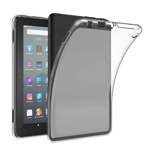for 通用 Fire HD 8 / Fire HD 8 Plus 2020 NEW HD 8 NEW Fire HD 8 Plus タブレット ケース NEW F-ire HD 8 ケース 指紋防止 耐久性 超軽量 薄型 耐衝撃【YML】 クリア ソフ for 通用 Fire HD 8 / Fire HD 8 Plus 2020 NEW HD 8 NEW Fire HD 8 Plus タブレット ケース NEW F-ire HD 8 ケース 指紋防止 耐久性 超軽量 薄型 耐衝撃【YML】 クリア ソフ