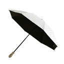 日本製 晴雨兼用 折りたたみ傘 1級遮光 2段折り 遮光率99.99% 小宮商店 フリンジドットシェード