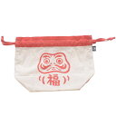 アンドパッカブル お弁当 巾着袋 ランチ巾着 ランチバッグ 約28×21×11.5cm 和柄 シバイヌ 柴犬(3)