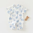 ベビー服 夏 薄手 通気性 竹繊維 新生児 半袖 ロンパース 長ズボン 上下セット 幼児 パジャマ 部屋着