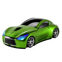 RUUNNER ワイヤレスマウス usb可愛いくるまマウス 面白い車マウス USB無線マウス クール 車型 スポーツカー かっこいい コンパクト 小型 軽量 持...
