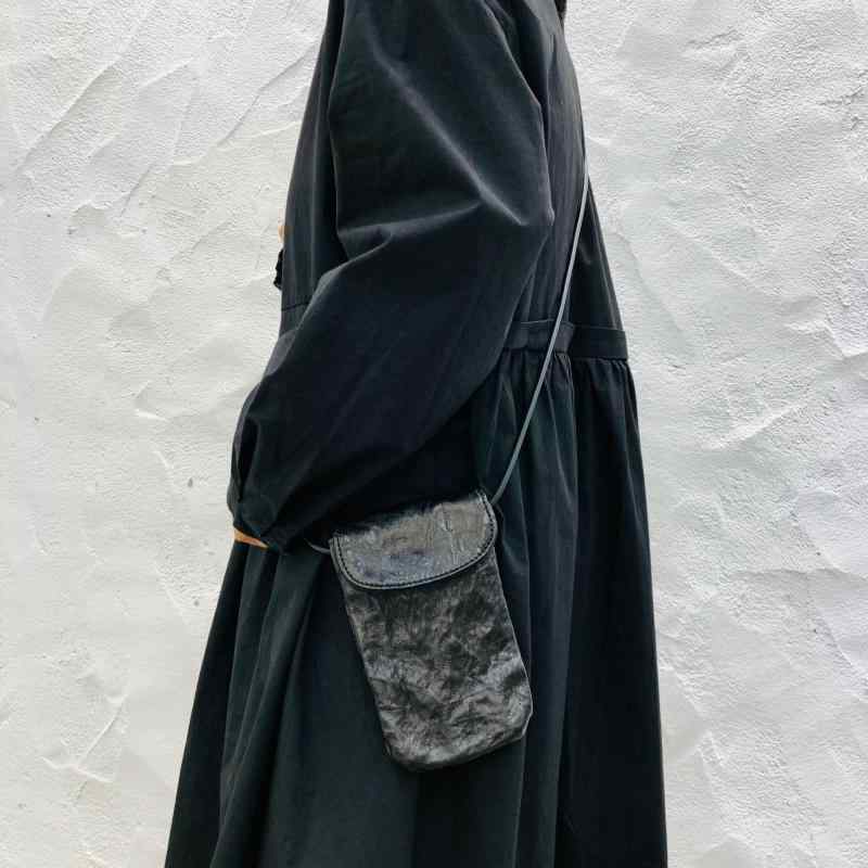 ショルダーバッグ レディース 植鞣し羊革 本革 ハンドバッグ ウォッシュ加工 シワ加工 小さめ ベーシッ..