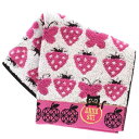 ANNA SUI (アナスイ) タオルハンカチ フルーツ (ピンク) 109482-0012-01