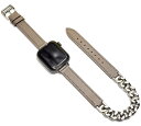 Royce&Roland Apple watch チェーン & レザー ベルト (40mm 41mm 42mm / 44mm 45mm 46mm 49mm) お...