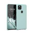 kwmobile スマホケース Google Pixel 5a 5G対応 ケース - TPU リキッド シリコン カバー - 耐衝撃 傷防止 サラサラ Case(3)