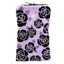 ANNA SUI (アナスイ)フファスナー付きタオル ペットボトルケース ローズ刺繍 (パープル) 婦人 レディース 001082-0002-02