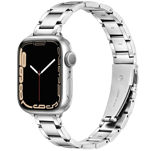 【Daturus】互換アップルウオッチバンド ステンレス鋼 スリムアップルウオッチ交換ベルト iwatch series 9/8/SE2/SE/7/6/5/4/3/2/1対応 長さ調整可能 女性用 クラシックなApple Watch バンド 【Daturus】互換アップルウオッチバンド ステンレス鋼 スリムアップルウオッチ交換ベルト iwatch series 9/8/SE2/SE/7/6/5/4/3/2/1対応 長さ調整可能 女性用 クラシックなApple Watch バンド
