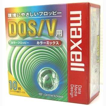日立マクセル マクセル 3.5型 2HD フロッピーディスク MS-DOSフォーマット済 10枚 カラーミックス プラスチックケース入 MFHD18MIX.C10P 日立マクセル マクセル 3.5型 2HD フロッピーディスク MS-DOSフォーマット済 10枚 カラーミックス プラスチックケース入 MFHD18MIX.C10P