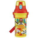 スケーター(Skater) 水筒 480ml トミカ 24 子供用 抗菌 プラスチック製 子供に優しい 軽量 日本製 PSB5SANAG-A