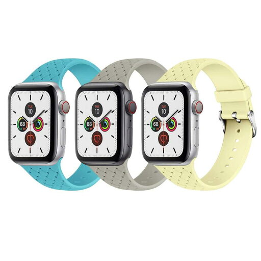コンパチブル Apple Watch バンド 38mm 40mm 42mm 44mm Iwatch SE/6/5/4/3 ソフトシリコンIwatchバンド交換用時計バンド コンパチブル Apple Watch バンド 38mm 40mm 42mm 44mm Iwatch SE/6/5/4/3 ソフトシリコンIwatchバンド交換用時計バンド