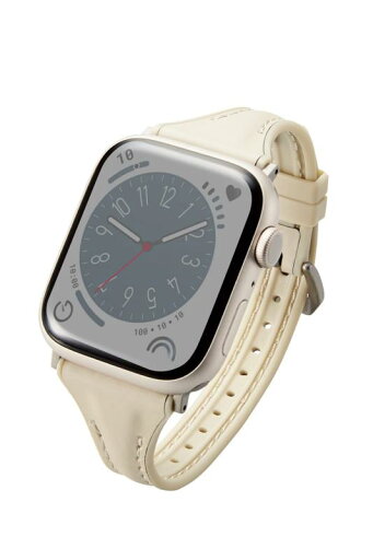エレコム アップルウォッチ Apple Watch バンド 【49mm 45mm 44mm 42mm / Ultra SE2 SE 8 7 6 5 4 3 2 1 対応】 革 レザー TPU スリム エレコム アップルウォッチ Apple Watch バンド 【49mm 45mm 44mm 42mm / Ultra SE2 SE 8 7 6 5 4 3 2 1 対応】 革 レザー TPU スリム