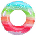 TUAHOUS浮き輪 浮輪 浮き具 大人用 うきわ 水遊び用 フロート 子供 用 可愛い リング型 O型 スイミング ビーチ プール 海水浴 水泳 夏休旅行 アウトドア100CM