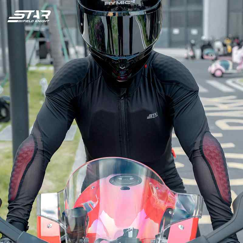 プロテクター バイク用 メンズ ライディングウェア メッシュ 通気性 吸湿速乾 オートバイ用 CE規格 護..