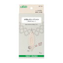 クロバー かぎ針 付 タティング シャトル No.12 0.60mm アイボリー CL57-711