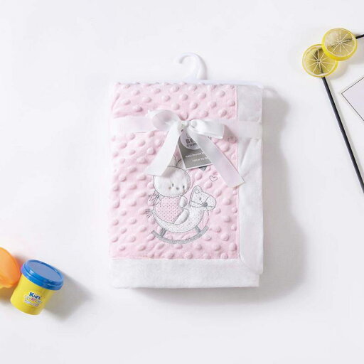 HappyKids ベビーブランケット 75x100cm 子供毛布 ふわふわ お昼寝カバー ひざ掛け 肩掛け ベビーカー 可愛い 新生児 出産祝い プレゼント 新生児おくるみ 春 夏 秋 冬 0~8歳 出産祝い (ピンク) HappyKids ベビーブランケット 75x100cm 子供毛布 ふわふわ お昼寝カバー ひざ掛け 肩掛け ベビーカー 可愛い 新生児 出産祝い プレゼント 新生児おくるみ 春 夏 秋 冬 0~8歳 出産祝い (ピンク)