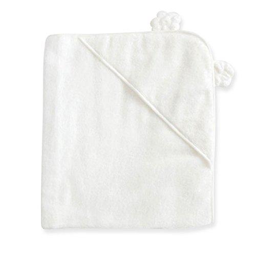 白雲(HACOON) Hooded Towel おくるみ (フード付) ホワイト 白雲(HACOON) Hooded Towel おくるみ (フード付) ホワイト