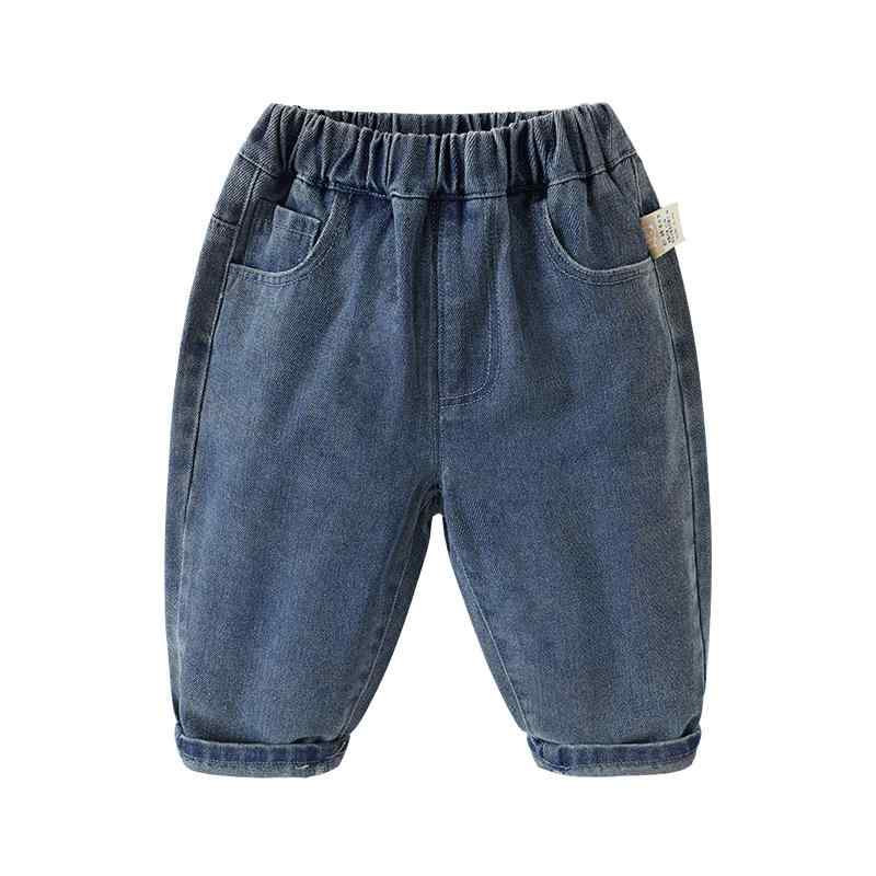 ベビー キッズ ジーンズ ロングパンツ 男女兼用 赤ちゃん 幼児 子供 デニムパンツ ウエストゴム カジュ..