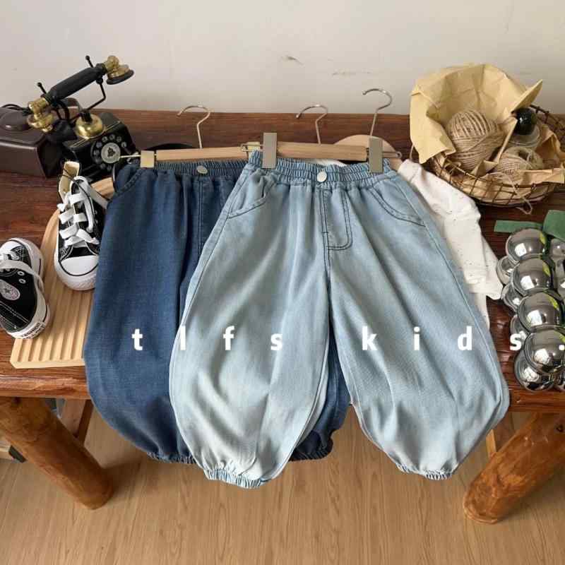 子供服 デニムパンツ 薄手 ベビー キッズ 長ズボン 男の子 女の子 幼児 園児 小学生 ブルージーンズ ズ..