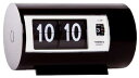 オーパーツ TWEMCO(トゥエンコ) 置き時計 パタパタアラームクロック AP-28 ブラック 118×70×72mm(3)
