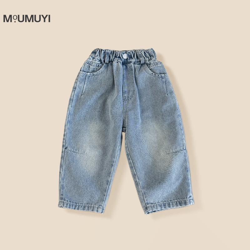 子供服 デニムパンツ 男の子 テーパードパンツ 春秋 カジュアルパンツ ロングパンツ 100cm 110cm 120cm..