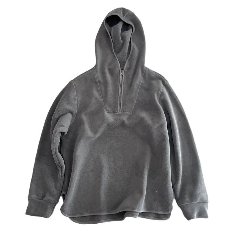 パーカー レディース フーディー プルオーバー 長袖 厚手 無地 ゆったり 普段使い 秋冬 聚酯纤维 ポリ..