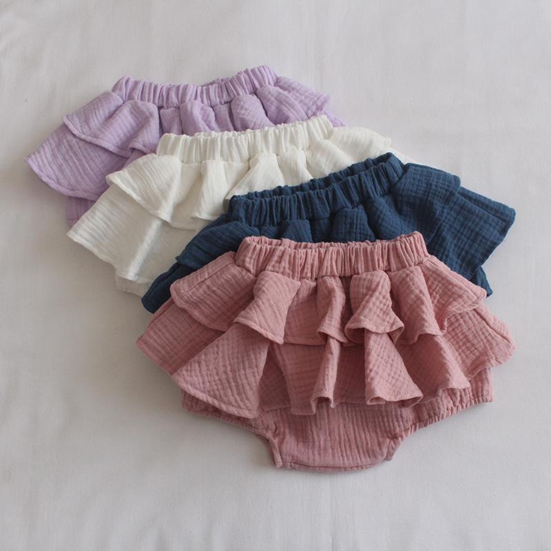 ベビー スカート付きパンツ 女の子 パステルカラー ブルマスカート 夏 新生児 赤ちゃん 超ミニスカート..