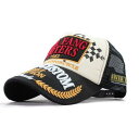 メッシュキャップ 帽子 キャップ メンズ レディース アメカジ Streat Biker's バイカー 野球帽 春夏 人気 トレンド アウトドア(3)