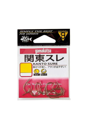 がまかつ(Gamakatsu) 関東スレ フック 茶 1号 釣り針 がまかつ(Gamakatsu) 関東スレ フック 茶 1号 釣り針