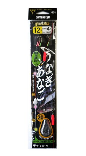 がまかつ(Gamakatsu) ウナギ・アナゴ仕掛 夜光仕様 UN603 12号-ハリス4. 43152-12-4-07 がまかつ(Gamakatsu) ウナギ・アナゴ仕掛 夜光仕様 UN603 12号-ハリス4. 43152-12-4-07