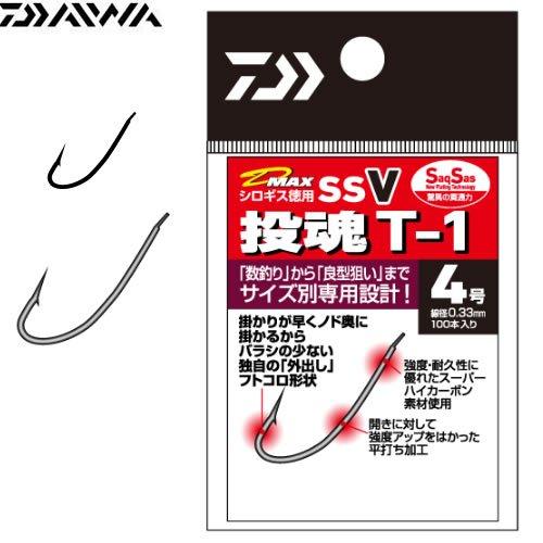 ダイワ(DAIWA) シロギス用釣り針 7号 D-MAX 徳用 SSV 投魂 T-1 ダイワ(DAIWA) シロギス用釣り針 7号 D-MAX 徳用 SSV 投魂 T-1