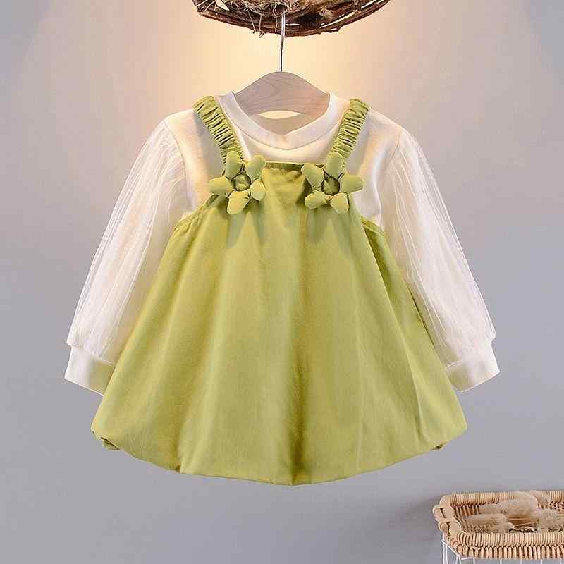 ・スタイル: スウィート・生地: コーデュロイ・スカートの種類: キャミソールワンピース・対象年齢: 新生児 (0～1歳、80cm以下)・柄: 無地・素材: ウサギの毛 91～95%・シーズン: 春、秋・スカートの形状: Aライン・カラー: ピンク、グリーン・対象身長: 90、100、105