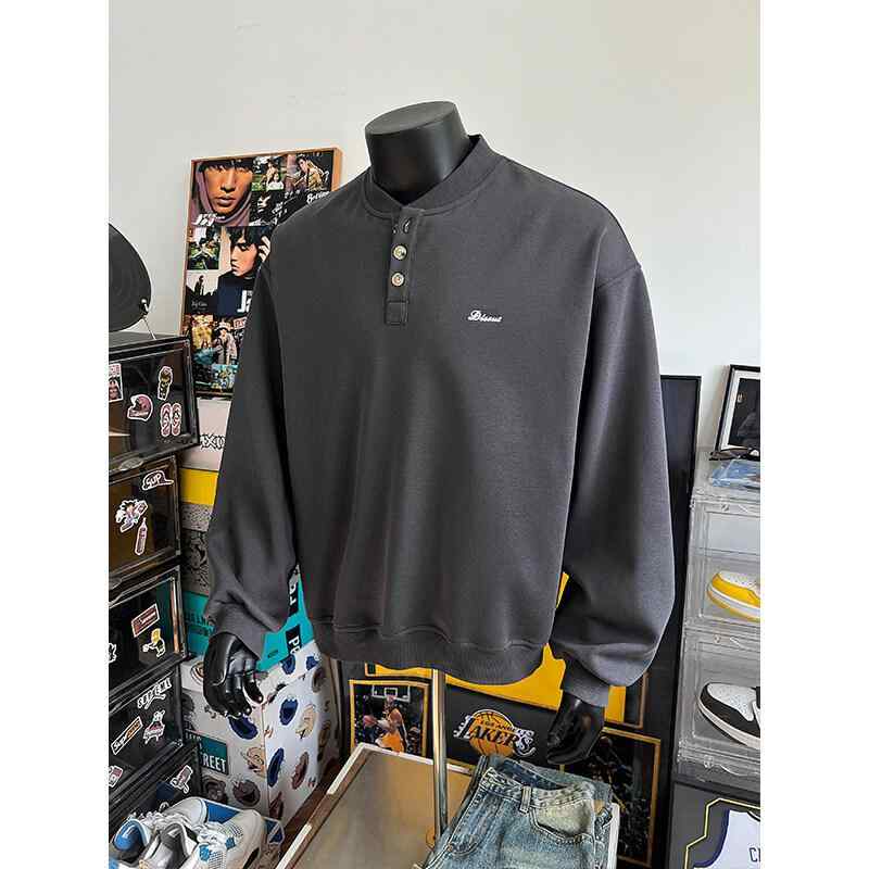 トレーナー メンズ 長袖 春秋 韓国風 ファッション ゆったり スウェット プルオーバー 丸首 ポリエステ..