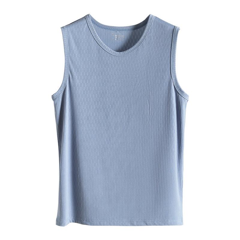 タンクトップ メンズ 男性用 スポーツウェア 上下セット 接触冷感 吸湿速乾 ノースリーブ バスケットボール ランニング トレーニング ウェア ルームウェア 部屋着 普段使い ブラック ホワイト グレー ネイビー グリーン(4)