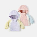 ジャケット ベビー服 春秋 女の子 アウター 韓国風 かわいい おしゃれ 普段使い 長袖 上着 ピンク パープル 90 100 110 120 130 140