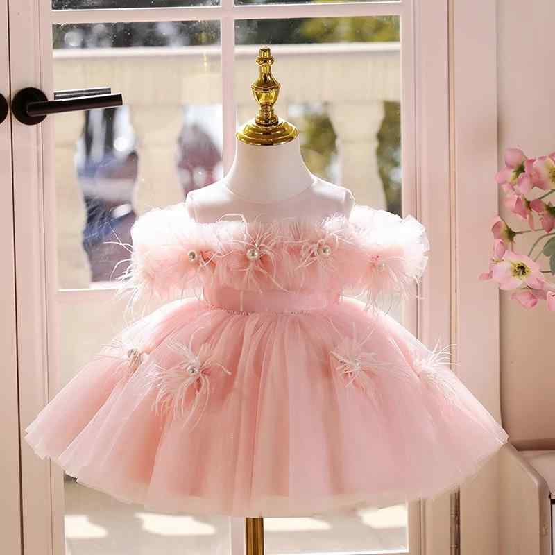 子供用フォーマルドレス プリンセスドレス チュールスカート ピアノ発表会 演奏会 イベント パーティードレス 女の子 100cm 110cm 120cm 130cm 140cm 150cm 160cm ピンク