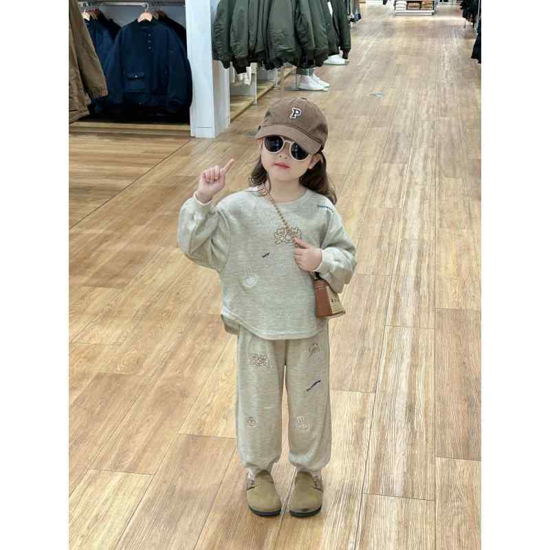 子供用 ジャージ 上下セット 春秋 女の子 2点セット スポーツウェア スウェット 長袖 長ズボン 普段着 ..