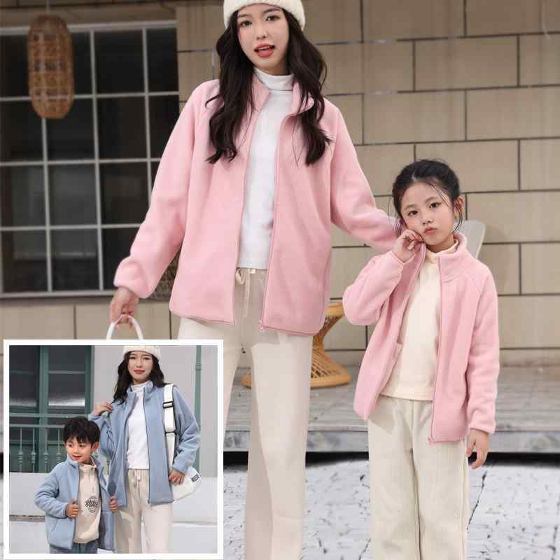 ジャケット キッズ 男女兼用 子供服 フリース アウター 秋冬 高襟 防寒 ミリタリーカラー