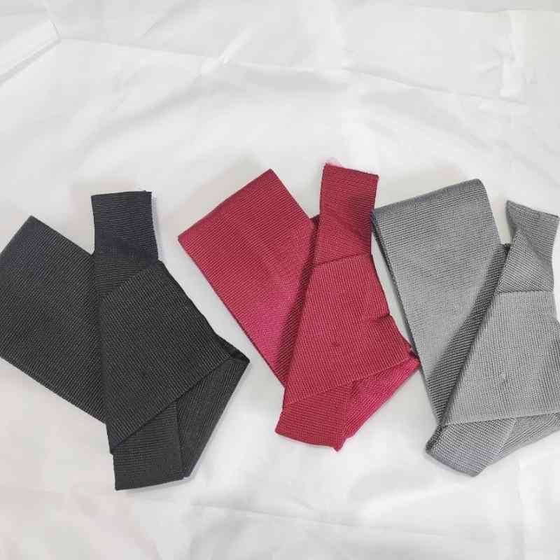 和服 浴衣 メンズ 角帯 帯 ポリエステル マジックテープ ブラック グレー ワインレッド ホワイト