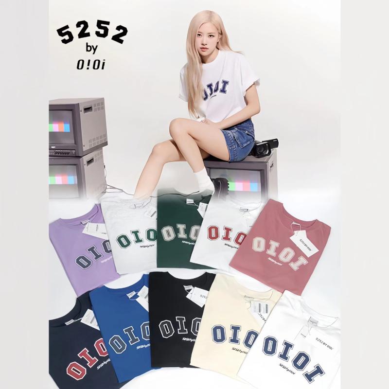 Tシャツ レディース 韓国風 コットン アルファベット柄 プリント かわいい カジュアル トップス 白 青 ..
