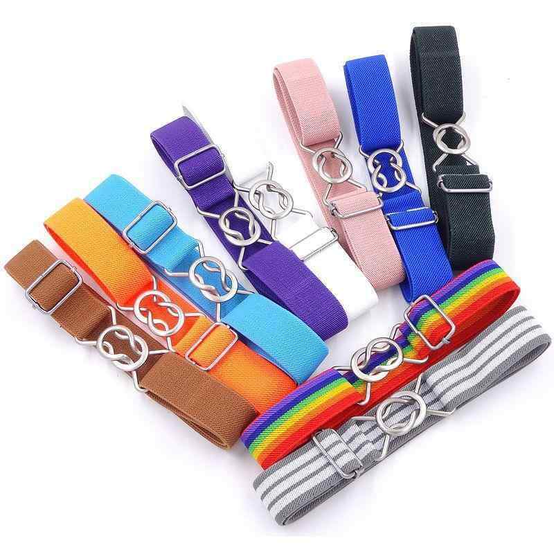 ベルト キッズ 子供用 男の子 女の子 ゴムベルト ストレッチ 伸縮性 無地 キャンディカラー ウエストベ..