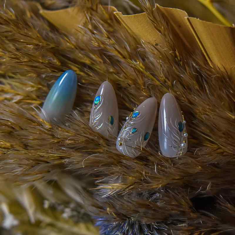 ネイルステッカー レディース メンズ キッズ 子供向け DIY 指 ネイル 金色 花束 柄 超薄型 四芒星 カラ..