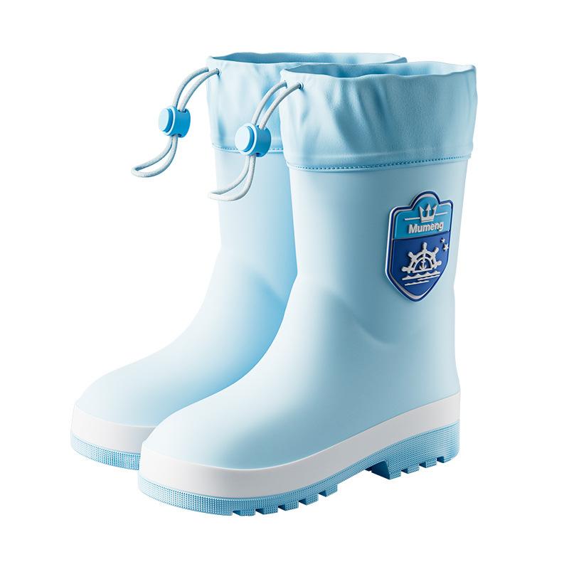 雨靴 キッズ ベビー 子供用 滑り止め 防水 長靴 春夏秋冬 イエロー ブルー ピンク